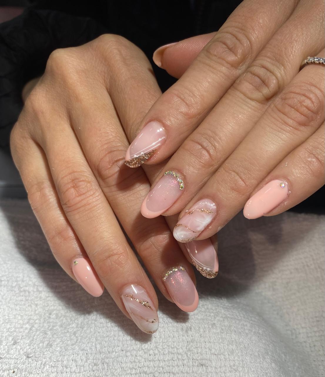 Nail art detalle 5
